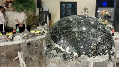 İzmit’te kına gecesinde korku dolu anlar: Disko topu gelinin üzerine düştü