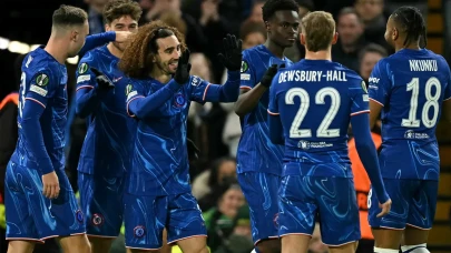 UEFA Konferans Ligi yarı final ilk maçlarında Chelsea ve Real Betis galip geldi
