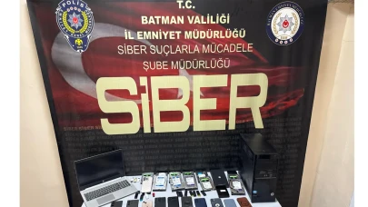 Batman merkezli 12 ilde siber suç operasyonu: 11 kişi tutuklandı