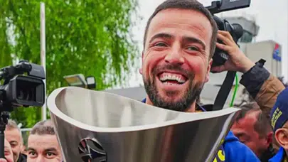 Fenerbahçe Beko'nun kaptanı Melih Mahmutoğlu'ndan Galatasaray'a gönderme