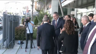 Tuncer Bakırhan'dan Ahmet Davutoğlu'na ziyaret