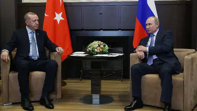 Erdoğan ile Putin arasında kritik görüşme