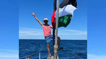 Gazze'ye yardım götüren Madleen gemisindeki Türk vatandaşı Şuayb Ordu serbest bırakılıyor