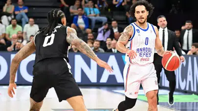 Anadolu Efes, play-off yarı final serisi 3. maçında Beşiktaş’ı geçti: 94-87