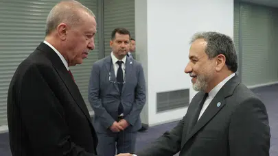 Cumhurbaşkanı Erdoğan, İran Dışişleri Bakanı Abbas Erakçi’yi kabul etti