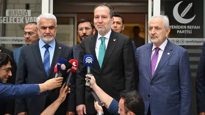 Zekeriya Yapıcıoğlu ile Fatih Erbakan görüştü