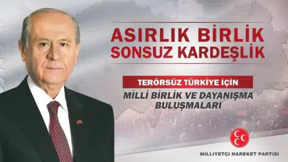 MHP’den 81 ilde “Terörsüz Türkiye” buluşmaları
