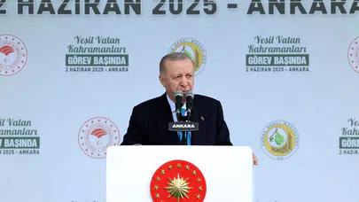 Cumhurbaşkanı Erdoğan: Artan sıcaklıklar orman varlığımızı tehdit ediyor