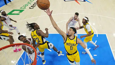 NBA finalinde Pacers, Thunder'ı mağlup etti ve seride 2-1 öne geçti