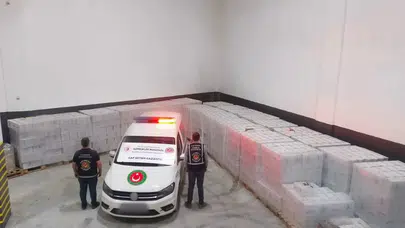 Bakanlık, binlerce şişe içkiye el koydu