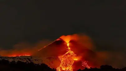 Etna Yanardağı nerede, en son ne zaman patladı?