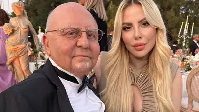 Arkas Holding’in güçlü ismi Lucien Arkas, 42 yaş küçük eşi Merve Sakallı ile 3. senesini kutladı