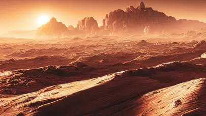 Mars’ta 16 bin km uzunluğunda antik nehir yatakları keşfedildi