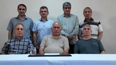 Öcalan ile fotoğrafta yer alan isimler kimlerdi? Terörist başının yanında fotoğrafta yer alan kişiler