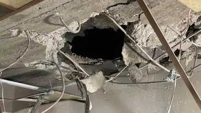 Kerkük Uluslararası Havalimanı’na 3 füze isabet etti: 1 yaralı