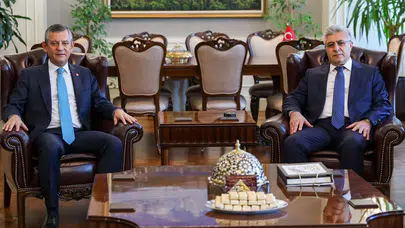 CHP Genel Başkanı Özgür Özel, Yargıtay Cumhuriyet Başsavcısı Muhsin Şentürk ile görüştü