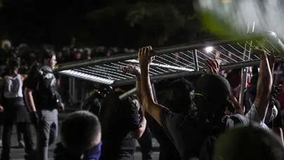 Saraçhane'deki mitingde gözaltına alınan 34 kişi adliyeye sevk edildi