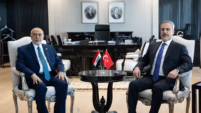 Dışişleri Bakanı Fidan, Irak Temsilciler Meclisi Başkanı Meşhedani ile görüşme gerçekleştirdi