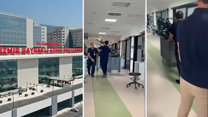İzmir Şehir Hastanesi’nde skandal: Hemşirelerin sandalyeleri toplatıldı