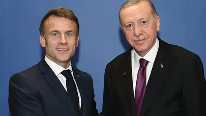 Fransa Cumhurbaşkanı Macron: Az önce Erdoğan'la Gazze hakkında görüştük