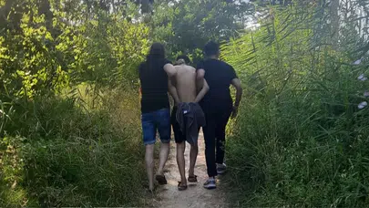 18 yıl hapis cezası bulunan Murat Boran denizde yüzerken yakalandı