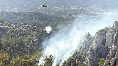 Muğla ve Manisa’daki orman yangınları kontrol altında