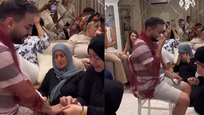 Kadir Ezildi, kına yakılırken gözyaşlarına boğuldu