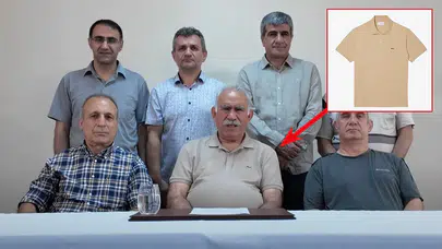Şeytan marka giyer: Öcalan'ın dedikleri değil giydiği Lacoste tişört gündem oldu
