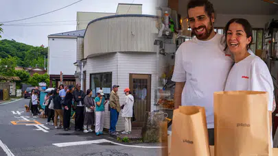 Japonya Kamakura’da kapısında kuyruklar oluşan Türk fırını ‘Pide’