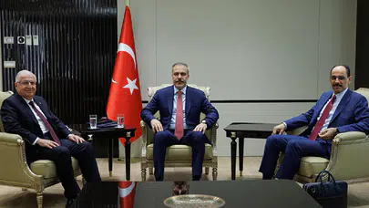 Fidan, Güler ve Kalın’dan kritik görüşme