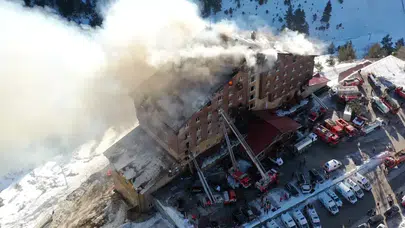 Kartalkaya'da 78 kişinin öldüğü otel yangını davasında üçüncü gün: Alarm sistemi vardı ama spring sistemi yoktu