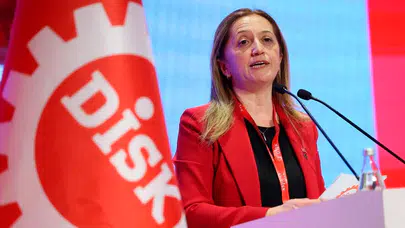 DİSK Başkanı Arzu Çerkezoğlu: Emeklilik ve sosyal güvenlik sistemi adaletsiz bir sistem haline geldi
