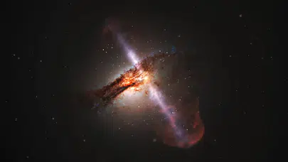 Sonsuzluk Galaksisi’nde yeni doğmuş süper kütleli kara delik keşfedildi