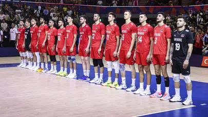 A Milli Erkek Voleybol Takımı, FIVB Milletler Ligi’nde Brezilya’ya 3-1 yenildi