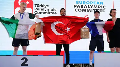 Milli Atlet Çağatay Çelik, Avrupa Para Gençlik Oyunları’nda altın madalya kazandı