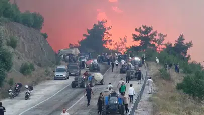 Tarihin en büyük yangınlarından biriyle mücadele eden Bursa’dan acı haber geldi: İtfaiye görevlisi şehit oldu