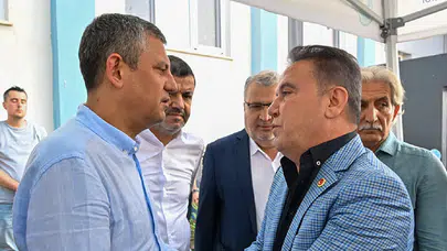 Özgür Özel, Muhittin Böcek’i cezaevinde ziyaret etti