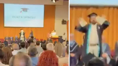 İmamoğlu’nun diplomasının iptalini protesto için diplomasını yırtan Boğaziçi öğrencisi gözaltına alındı