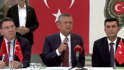Özgür Özel: CHP, gazi ve şehit yakınları için komisyonda gizli pazarlık istemiyor
