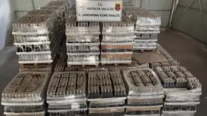 Antalya’da dev sahte alkol operasyonu: 119 bin 500 litre ele geçirildi, 7 gözaltı