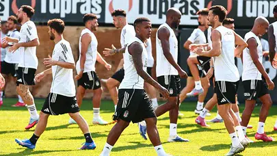 Beşiktaş St. Patrick's maçı hazırlıklarını tamamladı