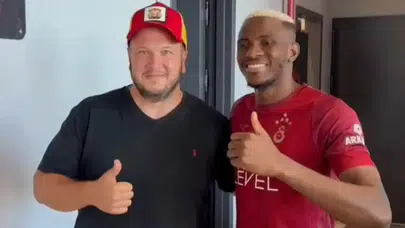 Victor Osimhen’den Şahan Gökbakar'a sürpriz 'Recep İvedik' çıkışı