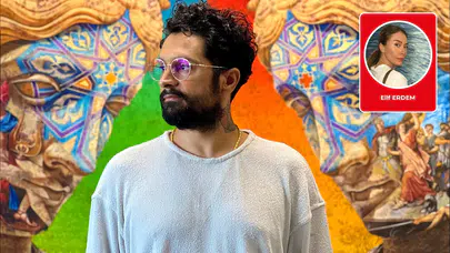 Elif Erdem röportajı: Tuvalden öte: Kadir Akyol’un kozmik ve mistik sanat dili