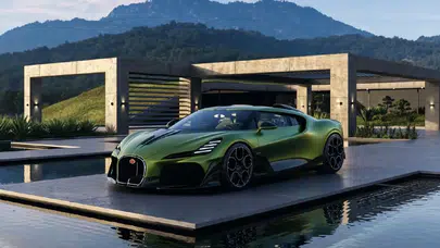 Dünyada sadece bir tane var: 30 milyon dolarlık Bugatti Brouillard tanıtıldı