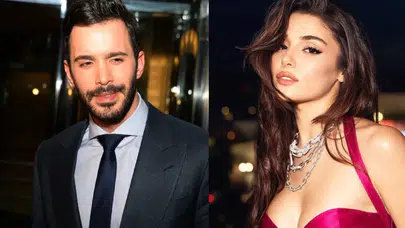 “Aşk ve Gözyaşı” setinden ilk kareler: Hande Erçel ve Barış Arduç evli çift rolünde