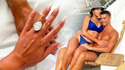 Cristiano Ronaldo, Georgina Rodriguez ile nişanlandı
