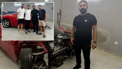 Sosyal medyada gündem olan Ferrari satıldı: Yeni sahibi Bakırköyspor oyuncusu oldu