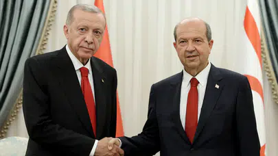 KKTC Cumhurbaşkanı Ersin Tatar’dan Erdoğan’a BM’deki çağrı için teşekkür