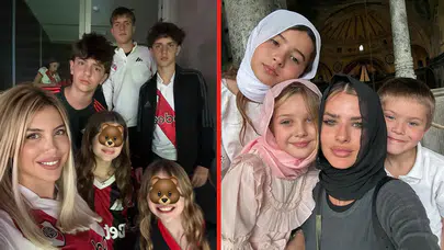 Wanda Nara, China Suárez’in çocuklarının Türkiye’de okula başladığını öğrenince küplere bindi: Nispet yaparcasına paylaşım yaptı!