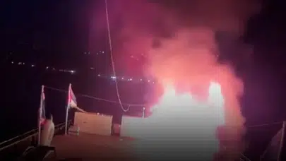 Küresel Sumud Filosu’ndaki gemiye yeniden İHA saldırısı düzenlendi